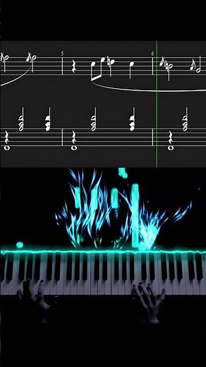 🎹 Erik Satie - Gnossienne No. 1 Tutorial with Sheet Music and Piano Particles 🤘