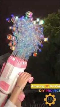 DIY Bubble Maker Machine 🫧 #motor #project
