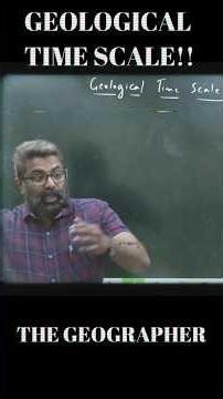 Geological Time scale #geographyoptional #geopolitics #geography #india #indian #knowledge #upsc