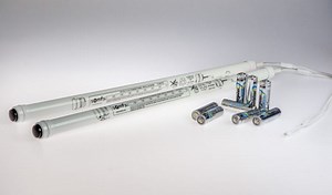 How long do batteries last in Somfy WireFree motor systems?