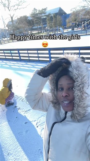 Putting our imprints in the snow 💃🏻