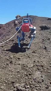Robot dog climbs Mount Etna to sniff out volcanic fumes Researchers at ETH Zurich sent a four-legged robot “dog” up the slopes of Italy’s Mount Etna to autonomously sniff out gases that can signal changes in volcanic activity, aiming to reduce the risks of sending people into hazardous terrain. #mountetna #volcano #robotics #science #tech | Reuters