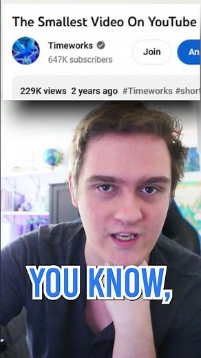 Here Is The Smallest YouTube Video!