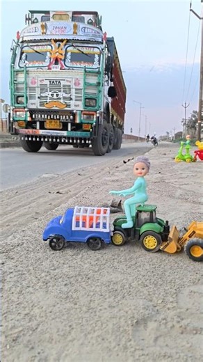 🔔 mini Remote Control JCB VS Dumper Truck unboxing testing Review 😱|| #jcb