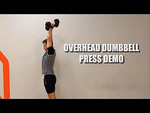 Overhead Dumbbell Press - Dumbbell Press Tutorial