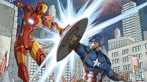 Manga-Inspired CAPTAIN AMERICA: CIVIL WAR Poster Art by FAIRY TAIL’s Hiro Mashima — GeekTyrant