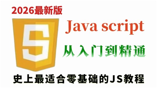 【JavaScript速成版】用一天搞定JS，JavaScript从入门到精通，全程干货无废话，学web前端看这套就够了