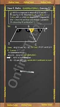 Q7_i Ex 8.1 Class 9 Maths | Quadrilaterals | NCERT Solutions Explained
