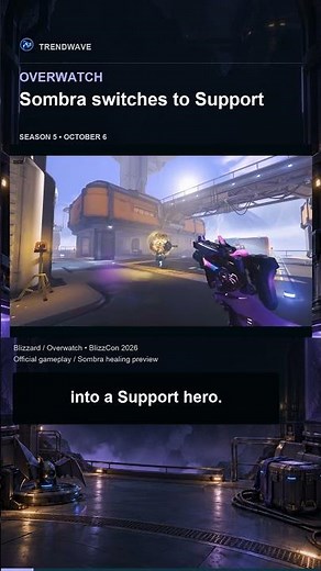 Overwatch: Sombra Is Becoming a Support Hero