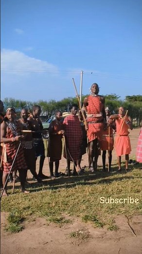 Incredible Maasai Tribe African Jumping Dance #maasaidance #maasai #africa