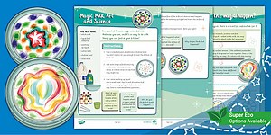 Magic Milk Art and Science