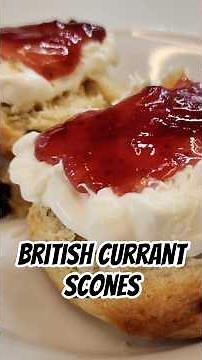 Traditional British Currant Scones Recipe | Classic English Tea Scones