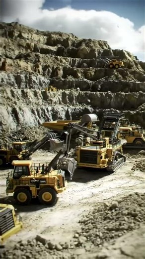 Unbelievable Miniature Mining Operation! 🚧 Heavy Machinery RC Models in Action