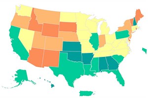 COVID Map Shows 9 States With Largest Hospitalizations Rises
