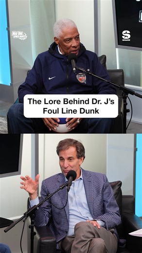 Dr. J himself explains how he approached the foul line dunk and how if he didn't have good luck in the Slam Dunk Contest that it's legacy may have been erased by a sky walker in David Thompson. #nba #basketball #nbaallstar #slamdunk #dunkcontest | Siriusxm Sports