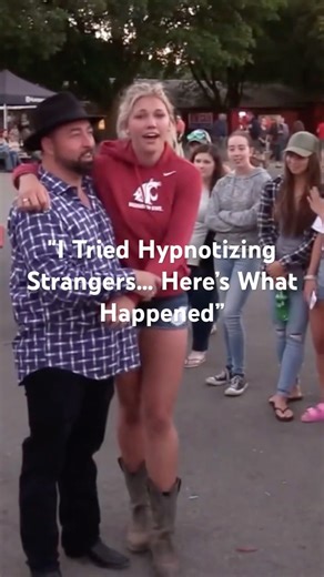 “I Tried Hypnotizing Strangers… Here’s What Happened” #funny #hypnosis #shorts #comedy