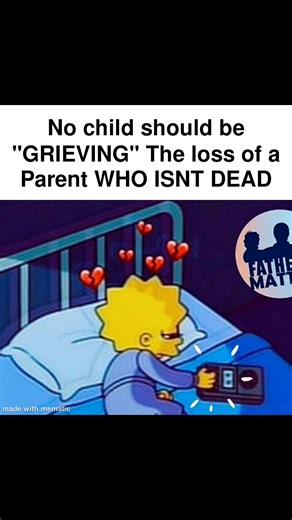 2M views · 57K reactions | No child should be "Grieving" the loss of a parent WHO ISNT DEAD. | Fathers Matter | Facebook