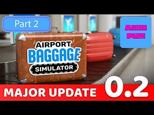 Airport Baggage Simulator Demo v0.2 – NEW Automation & Baggage Line Upgrades!