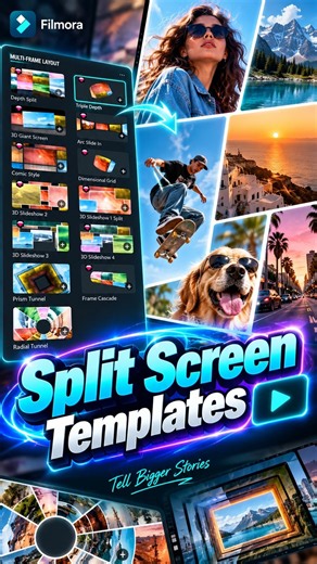 Split Split Screen templates