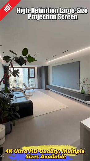 📺 50% OFF NOW! ✨ High Definition Projection Screen – 120-inch Diagonal with Matte White Surface for Crystal Clear Home Cinema Experience 🎬🌟 Transform your living room into a professional home theater with this high-quality, easy-to-install projection screen! ✅ 120-inch diagonal for a cinema-like viewing experience ✅ Matte white surface for vivid, clear picture quality ✅ Compatible with all projectors for ultimate versatility 🌍 Trusted by movie lovers and home theater enthusiasts in the US, U