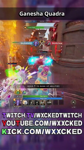 POV: You play Ganesha and get a quadra #shorts #gaming #wxcked #smite #smite2 #gameplay