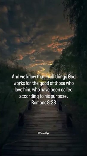 Romans 8:28 All Things Work Together for Good | Aman KJV