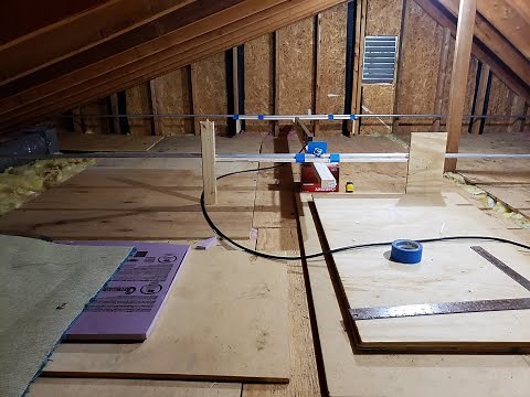 DIY attic dipole yagi beam CB antenna