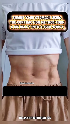 8.9K views · 27 reactions |  Use the contraction method to shrink your stomach & shape a slimmer waist ✨ #FlatBellyTips #SlimWaist #CoreWorkout #FitnessHacks #HolisticWellness #holistictaichihealing | Holistictaichihealing | Facebook