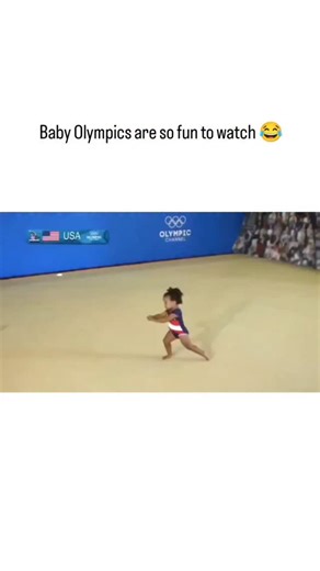 education, funny, motivation, loyalty on Instagram: "This X post shares a 2017 Olympic Channel viral video spoofing the Summer Olympics with toddlers in tiny uniforms clumsily attempting events like gymnastics and hurdles, edited for comedic effect with real footage of babies crawling and tumbling. The clip, viewed over 10 million times across platforms, resurfaces periodically during Olympic seasons to offer wholesome humor, as confirmed by Snopes debunking it as non-real competition while prai