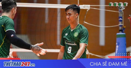 Sanest Khánh Hòa thắng trận đầu tiên ở giải bóng chuyền VĐQG 2026