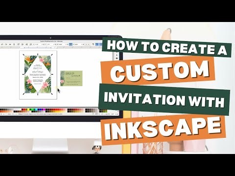 Design Your Own Wedding Invitations in Inkscape: Step-by-Step Printable Tutorial
