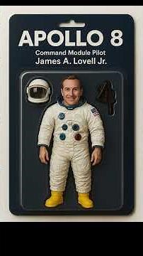 Apollo 8 Action Figures: Tribute to the First Lunar Mission Crew 🚀🌕