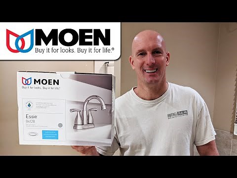 Faucet Installation (4K) Moen Essie 84218