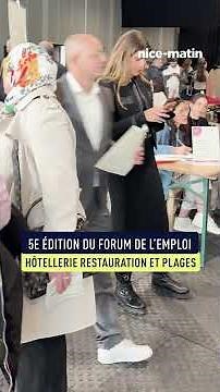 Succès pour le la 5e édition du forum de l’emploi Hôtellerie Restauration et Plages à Nice