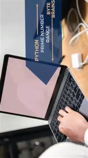 "Prime Numbers in a Range using Python" | BYTE BRAINS #coding #pyside