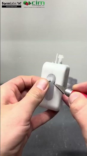 SLA 3D printed mold for silicone casting, produced on a Formlabs Form 4L