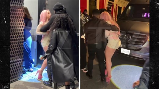 Ice Spice Stumbles Leaving NYC Club