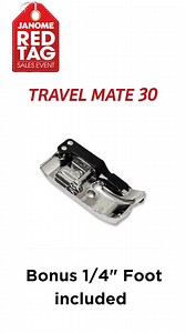 7.4K views · 37 reactions | The Janome Travel Mate 30 computerized...