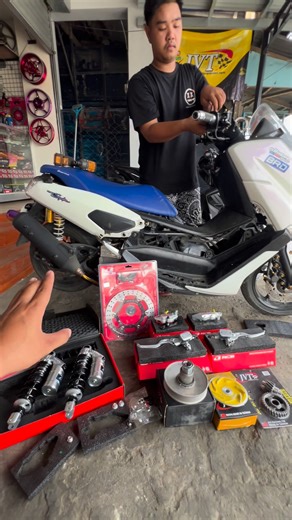 NMAX V1😱BREAK SYSTEM UPGRADE!🔥STRAIGHT RCB PLUS VD SERIES SHOCK🥵Boss Tatang. Motorcycle Parts And Accessories | Boss Tatang. Motorcycle Parts And Accessories