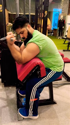 Bicep 💪 workout 🏋️ today ❤️😍🏋🏾‍♀️#shotrs