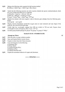Q. 21 Balance the following redox equation by half reaction met... | Filo