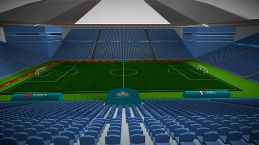 Euro Arena Soccer Stadium (Euro 2020) - Download Free 3D model by alplaleli