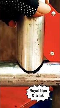“Iron Pipe Cutting Secret 🔥 Full Accuracy Trick”Welding Secret#short #trick #tips #viral