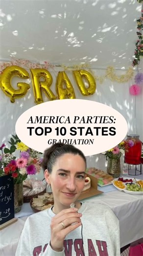 Wait, *which* state throws graduation parties with an average guest size of 118 (!!!)? Listen til the end to find out... 🥳🎓 #evite #grad #graduation #graduate #2024grad #graduationparty #gradparty #party #americaparties