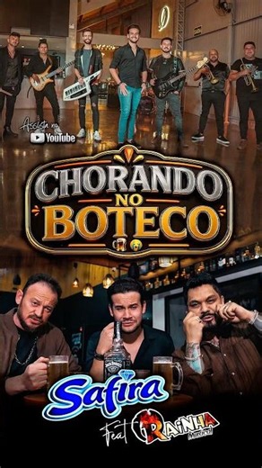 Chorando no Boteco | Safira Feat Rainha Musical #shorts #bailão #safira #rainhamusical