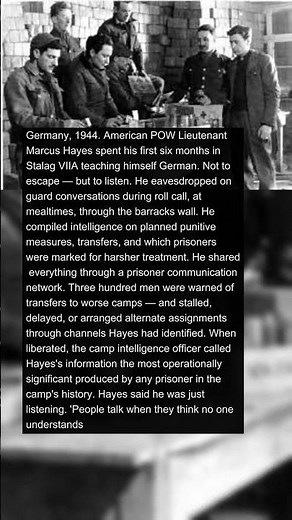 Soldier Learned the Enemy's Language in Prison Camp and Saved 300 Lives With It