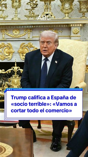 🇺🇲 El presidente de EE.UU., Donald Trump, ha cargado duramente contra España por su posición respecto al uso de las bases estadounidenses en territorio nacional 📍 La cuestión de Morón y Rota podría suponer un alto precio para la relación entre ambos países: «Vamos a cortar todo el comercio con España», ha asegurado el mandatario, en una rueda de prensa tras su reunión con el canciller alemán, Friedrich Merz 🗞️ Información de Javier Ansorena. Te contamos más en ABC.es #FriedrichMerz #Morón #R