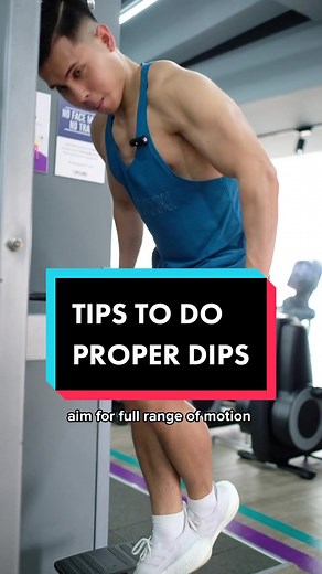 3 Tips for Proper Chest and Tricep Dips