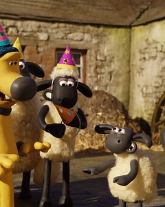 Start your week with this wholesome clip of the Flock celebrating a special little lamb's big day... | Shaun the Sheep