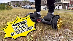 Watch Best Hoverboard for Adults, Off-road All-terrain Riding! on Amazon Live